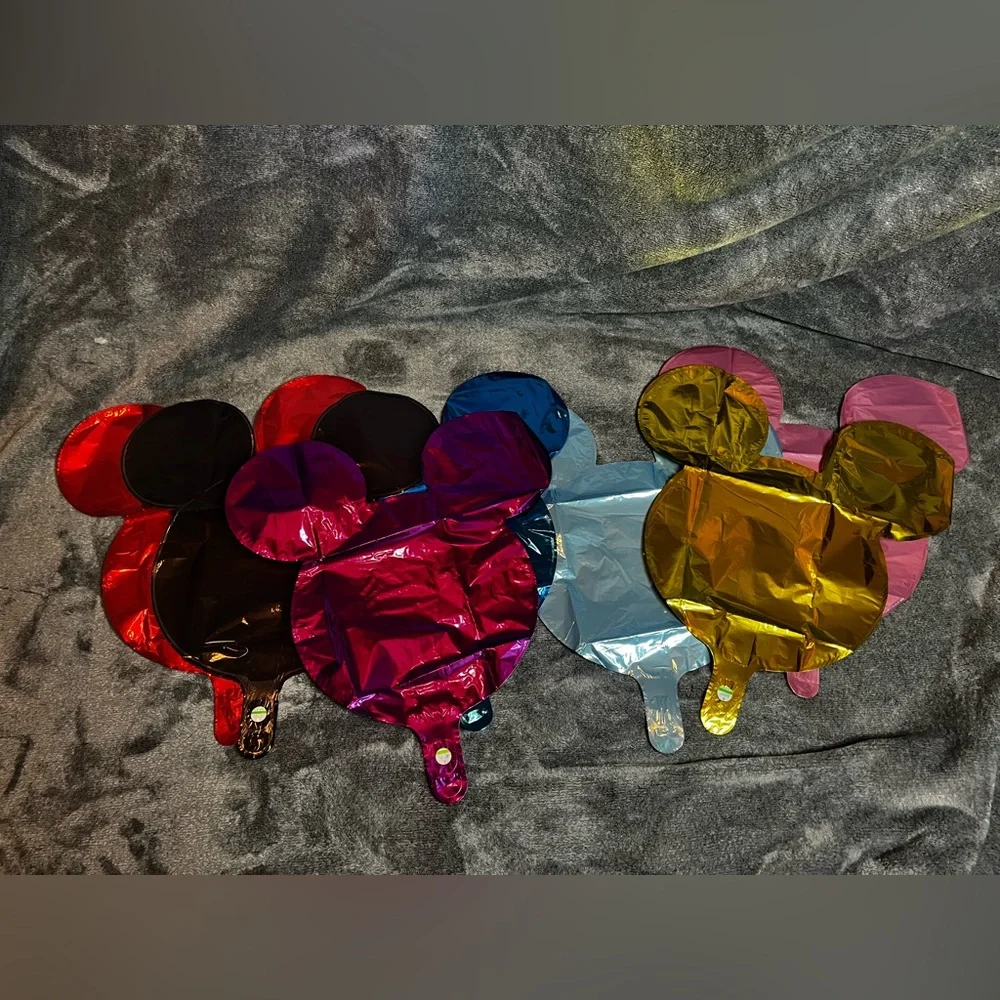 10 PCs Mickey Mouse Head Foil Balloons  for Party
